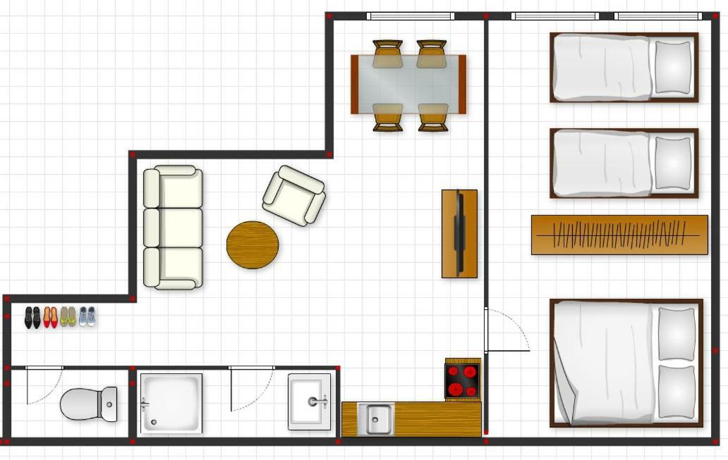 Apartmany كَشّا المظهر الخارجي الصورة